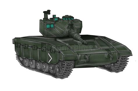 Merkava T2 Main Battle Tank Stock Image - Image of vehicle, merkava ...