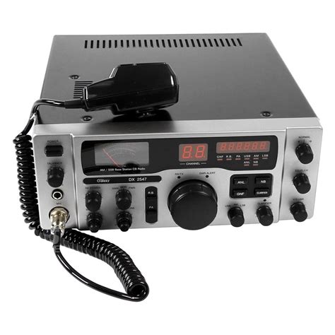 Galaxy® DX-2547 - 40 Channel Base Station CB Radio with 6 Digit ...