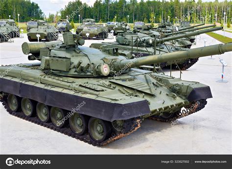 Soviet main battle tanks T-64 and T-72 – Stock Editorial Photo © ryzhov ...