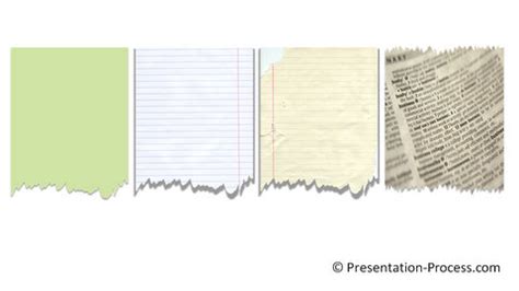 Create Torn Paper Effect Using Powerpoint 2010