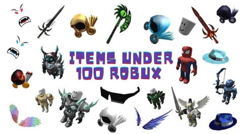 Best Roblox items under 100 Robux 2022 update