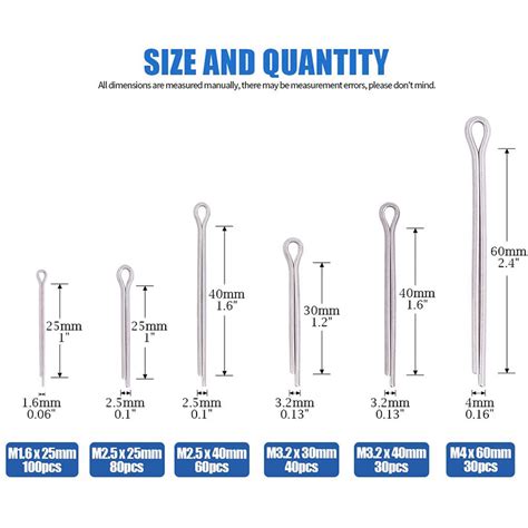 Different types of cotter pins - ukrainemicro