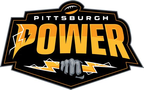 Pittsburgh Power Logo - Secondary Logo - Arena Football League (Arena ...