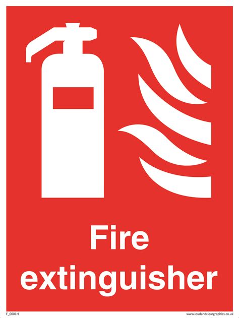 Fire Extinguisher Signs |CE Online | Catering Equipment Online