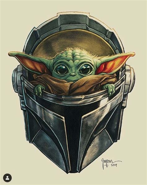 The best baby yoda fan art in the galaxy – Artofit