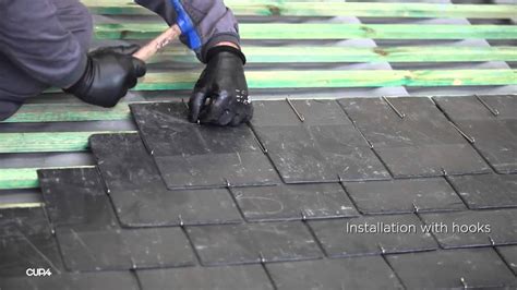 Installing a Natural Slate Roof - YouTube