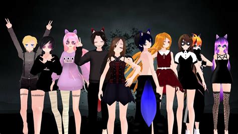 [MMD] Aphmau Halloween Compilation | +Motion DLs - YouTube