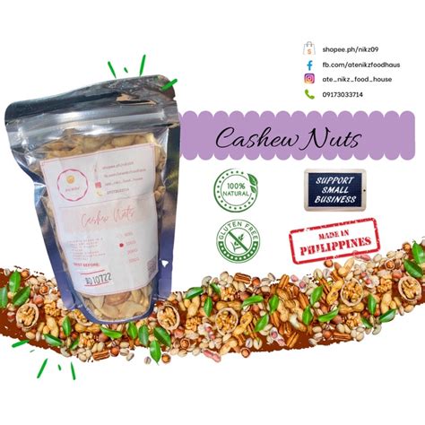 Best Choice Cashew (Kasuy) Nuts 100g | Shopee Philippines