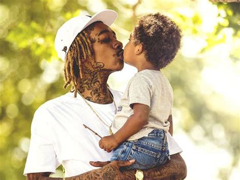 20 of the Best Pictures of Wiz Khalifa and His Son | PigeonsandPlanes