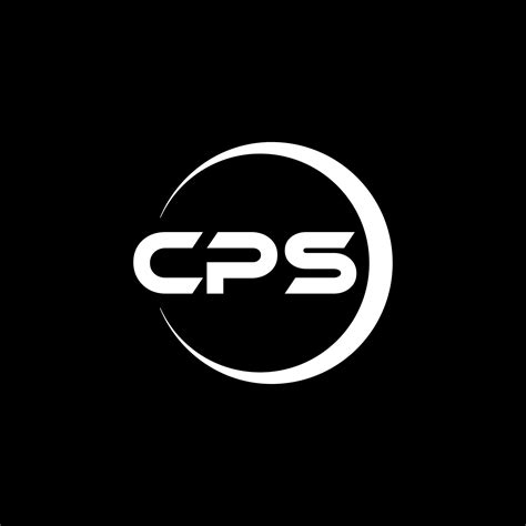 CPS letter logo design in illustration. Vector logo, calligraphy ...