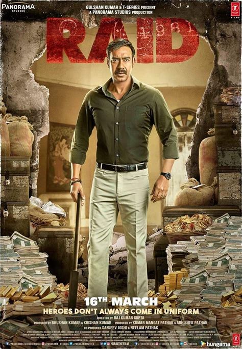 Raid Bollywood Movie Review,Poster,Songs- Raid Bollywood Movie