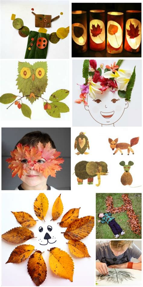 Leaf Crafts for Kids