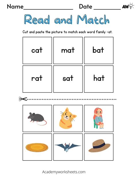 Kindergarten Word Family Worksheets – NBKomputer