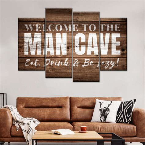 Man Cave Sign Wall Art | Digital Art