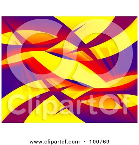 Royalty-Free (RF) Clipart Illustration of a 3d Background Of Colorful ...