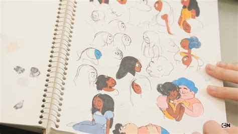 Rebecca Sugar sketchbook | Sketch book, Steven universe characters ...