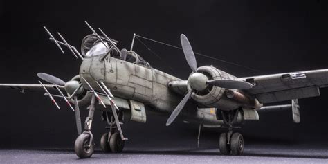 WWII German Night Fighter HE-219 UHU 'Inspirations' by Jenson Ying ...