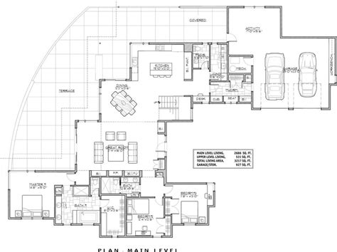 Luxury Luxury Modern House Floor Plans - New Home Plans Design