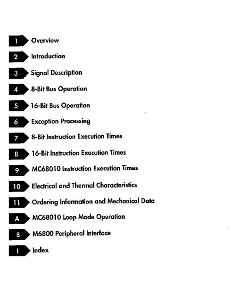 M68000 datasheet(8/224 Pages) MOTOROLA | Microprocessor User Manual ...