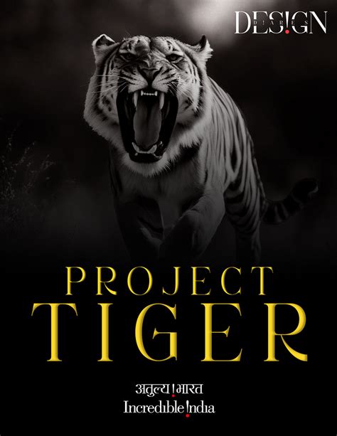 PROJECT TIGER POSTER DESIGN by Satya Creatives on Dribbble