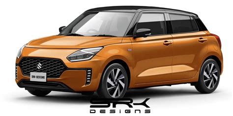 New-Gen 2023 Maruti Suzuki Swift Rendered Based On Spy Shots