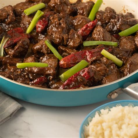 Hot and Spicy Beef ⋆ Deb's Daily Dish