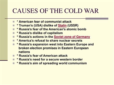 PPT - THE COLD WAR, 1945-1990 PowerPoint Presentation, free download ...