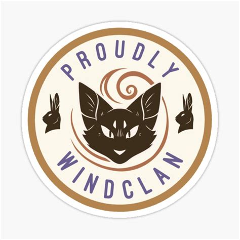 "WindClan Pride" Sticker for Sale by ChimeraFox | Redbubble