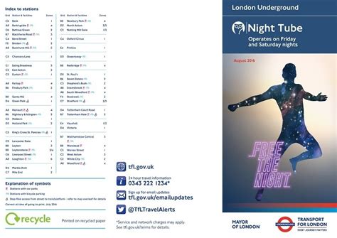 First Look At The New Night Tube Map | Londonist