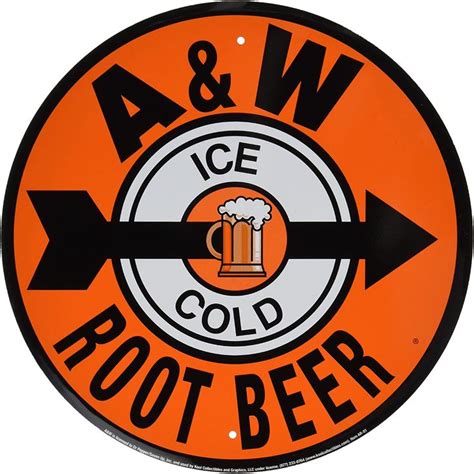 Amazon.com: A&W Root Beer Reproduction Ad Tin Sign: Home & Kitchen in ...