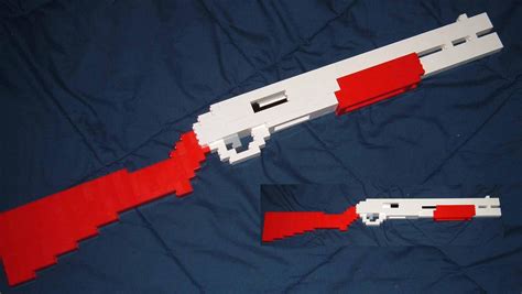 Lego Armory:pump shotgun by kliefox on DeviantArt