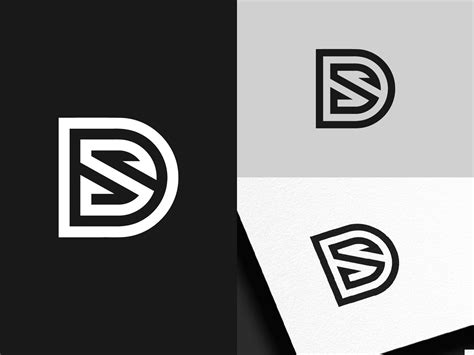 DS Logo | Initials logo design, Logo design love, Branding design logo