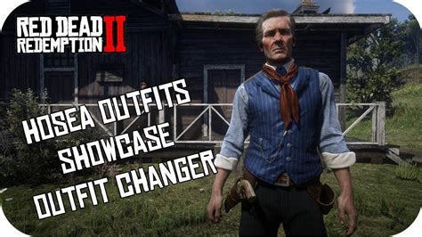 All Hosea Outfits Showcase RDR2 Hosea Matthews Model Clothing [RDR2 ...