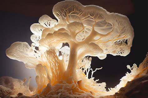 Mycelium network stock image. Image of branch, mycelium - 270297157