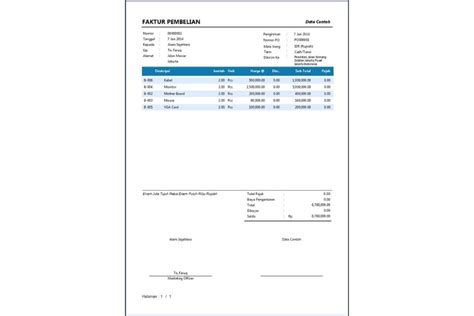 Cara Membuat Faktur Penjualan Dengan Ms Excel Warga.Co.Id