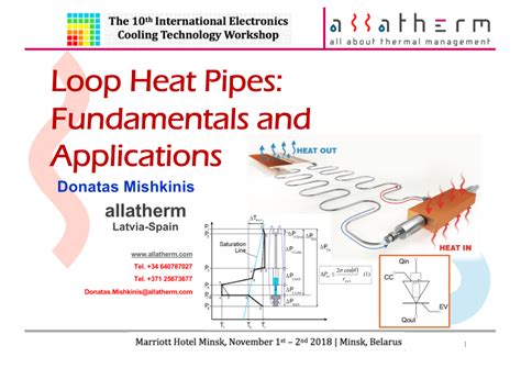 (PDF) Loop Heat Pipes: Fundamentals and Applications