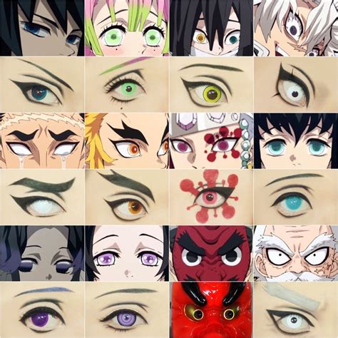 DEMON SLAYER 👹 KIMETSU NO YAIBA CHARACTER MAKEUP | ZWINNIEYAP | Anime ...