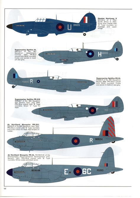 Photo Reconnaissance Aircraft of the RAF | Reconnaissance aircraft ...