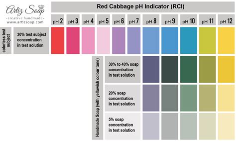 Soap pH indications - Artiz Soap
