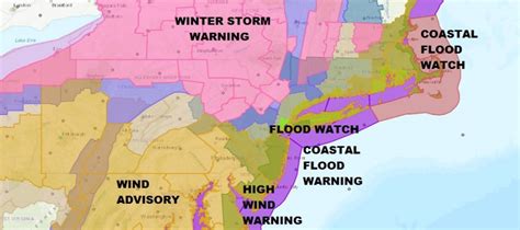 Winter Storm Warnings Snow Forecast Maps Friday Coastal Storm 03012018 ...