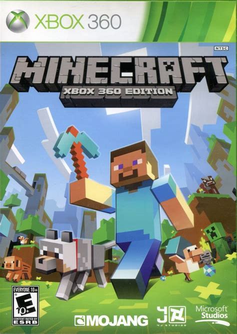 Minecraft: Xbox 360 Edition (2012) Xbox 360 box cover art - MobyGames