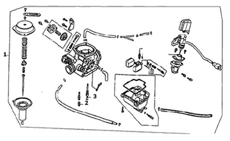 Carburetor (Dazon Raider 150 2005 and Older)