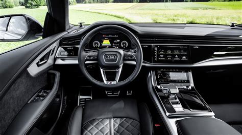 Audi Q8 60 TFSI e quattro S line 2020 4K Interior Wallpaper | HD Car ...