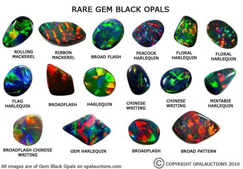 Black opal | Crystals and gemstones, Minerals and gemstones, Rare gems