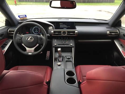 I love the Rioja Red interior on my IS 250 F-Sport. : Lexus