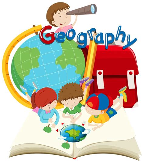 Students and geography subject 300446 Vector Art at Vecteezy