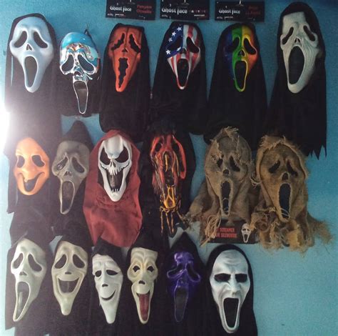 Ghost Face mask collection (so far) by ElvisPresleyFan3577 on DeviantArt