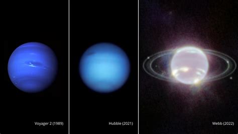 NASA releases stunning new Neptune ring photos by Webb telescope ...