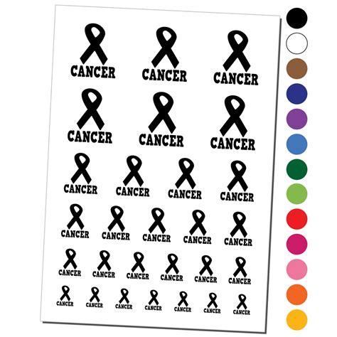 Update more than 70 cancer ribbon heart tattoo best - in.cdgdbentre