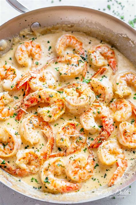 Creamy Garlic Shrimp with Parmesan (Low Carb) | Ashleyf7 | Copy Me That